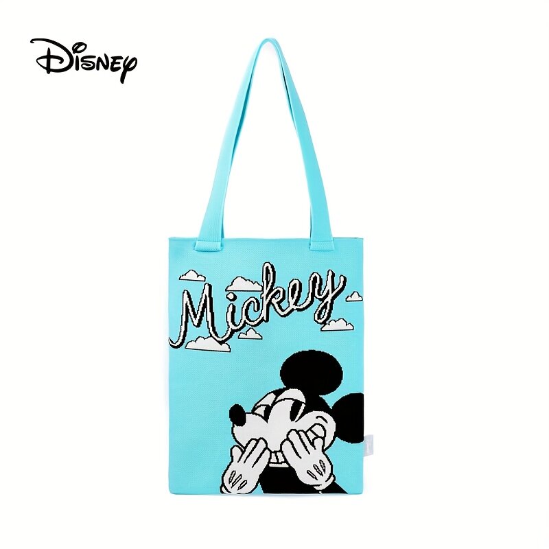 麦斯卡迪士尼米奇联名斜挎包针织包百搭时尚女大容量轻便单肩包