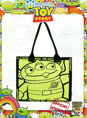 Mesuca麦斯卡迪士尼三眼仔联名针织手提包女大容量轻便单肩包