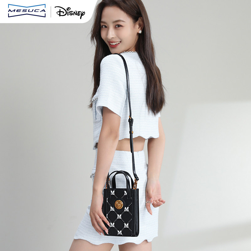 麦斯卡迪士尼米奇联名女包斜挎包小众百搭单肩包米奇系列小包包