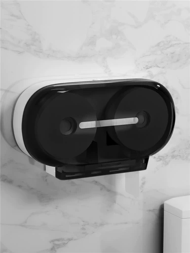 Коммерческая общественная негабаритная большая пропускная способность с двойной прозрачной каркасовой бумагой для туалетной бумаги рама туалетной стены, связанная