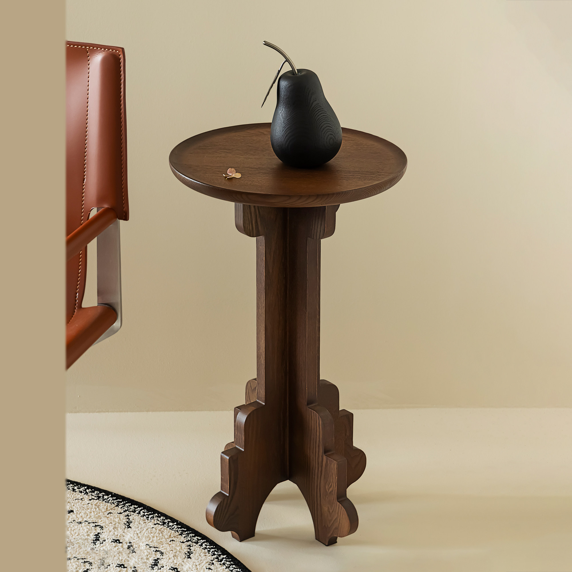 旭呈法式中古风罗马柱木墩子实木摆件美式客厅茶几角几卧室花架子,家居饰品,落地摆件,淘宝优惠券,粉丝福利购,淘宝优惠卷