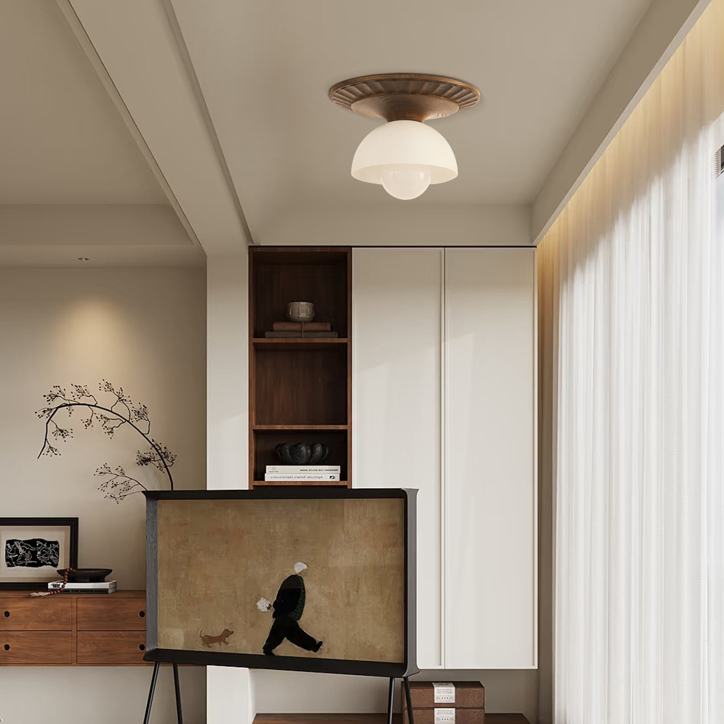 旭呈法式过道走廊阳台吸顶灯