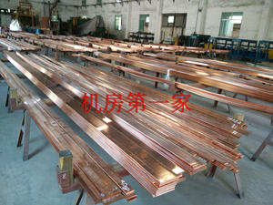 机房接地铜排等电位汇流排紫铜带防静电30*3配电柜紫铜排母排铜排