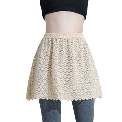 小屁帘女蕾丝艾帛丽磨毛