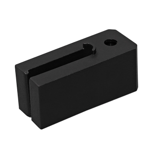 828铝合金付档老式平移推拉门窗防撞块塑料件DIY门窗塑料付块配件