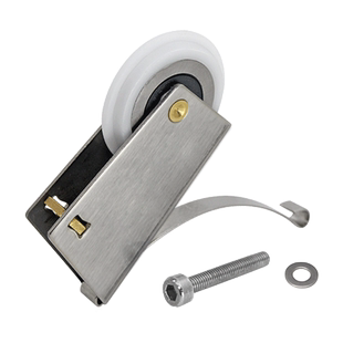 衣柜门滑轮移门下滑轮卫生间浴室平移门推拉门轨道滑轮滚轮子轱辘