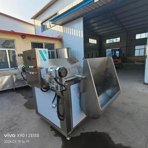 虎皮鸡爪油炸线桑叶紫苏叶上浆油炸生产设备鲜切薯片油炸机