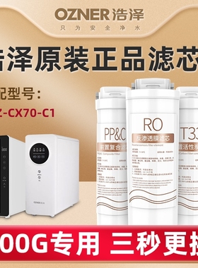 浩泽ppc前置复合滤芯美大T33后置活性炭龙巍Q2美菱纯水机通用滤芯