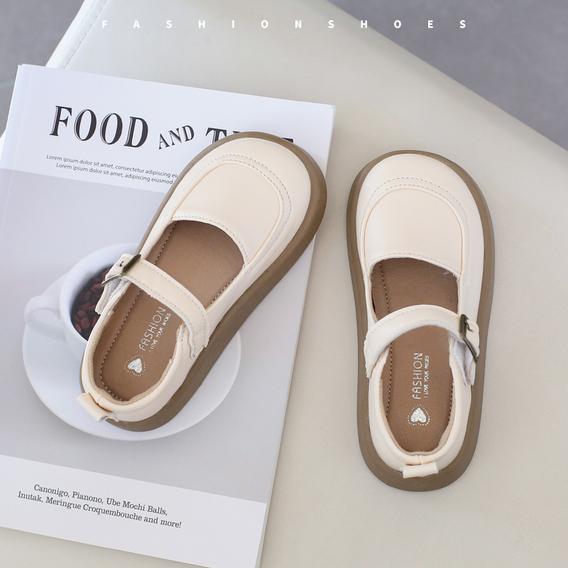 儿童小皮鞋shoes春秋kids鞋子洋气单鞋公主鞋软底中小童皮
