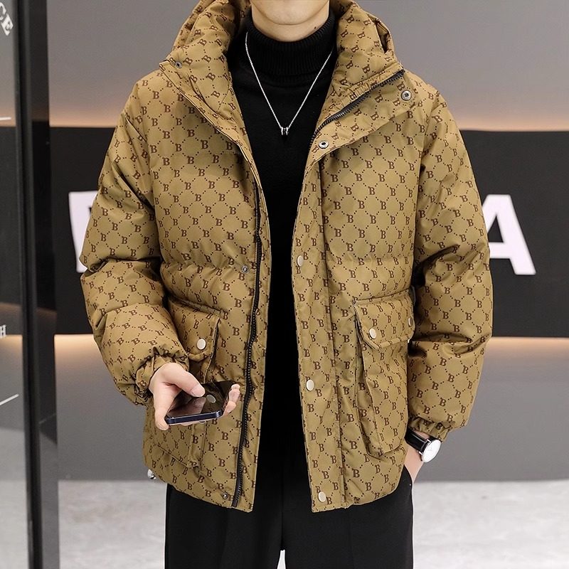 冬季羽绒棉服男款2025年新款男士韩版潮流宽松加厚保暖棉衣袄外套