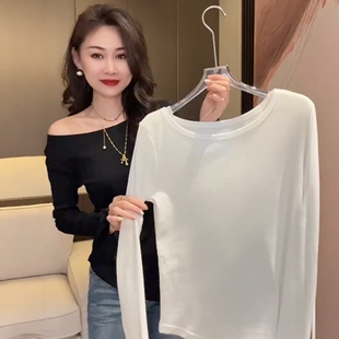 欧货小众别致袖口开叉长袖t恤女夏季2026新款不等式下摆防晒罩衫