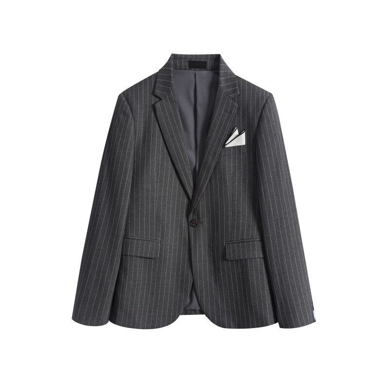 英伦条纹西装男套装三件套新郎结婚礼服修身休闲西服SJT813-P280,男装西服套装,星座1012