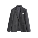 条纹西装男套装三件套新郎结婚礼服修身商务西服SJT813-P280，男装西服套装，星座1012