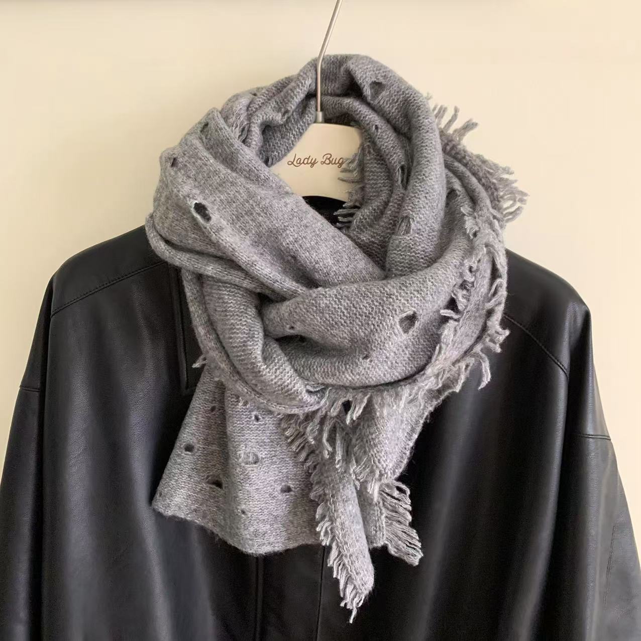 2025冬季新款韩系围巾