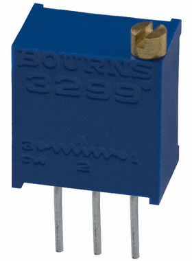 3299W-1-201LF【TRIMMER 200 OHM 0.5W PC PIN TOP】