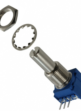 51AAD-B28-D15L【POT 10K OHM 1/4W PLASTIC LOG】