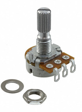 P160KNP-0QC20B500K【POT 500K OHM 1/5W PLASTIC LINEAR】