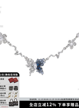 SUMIYAKI冰源蝴蝶锁骨链