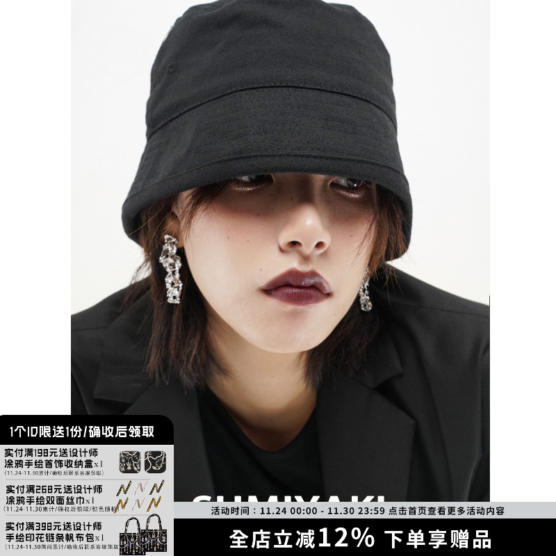 sumiyaki原创设计耳环女高级耳夹