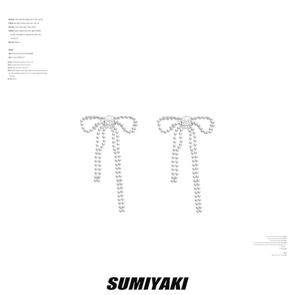 SUMIYAK蝴蝶結流蘇耳環