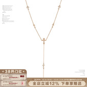 SUMIYAKI 锁骨链 安卡系列锆石项链Y字型长款