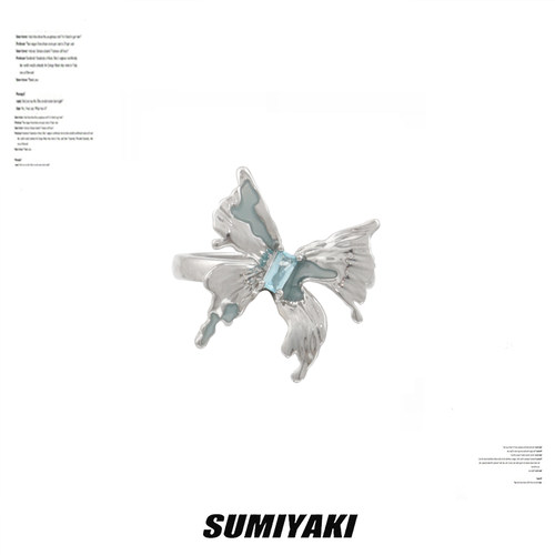 SUMIYAKI异度蝴蝶蓝色