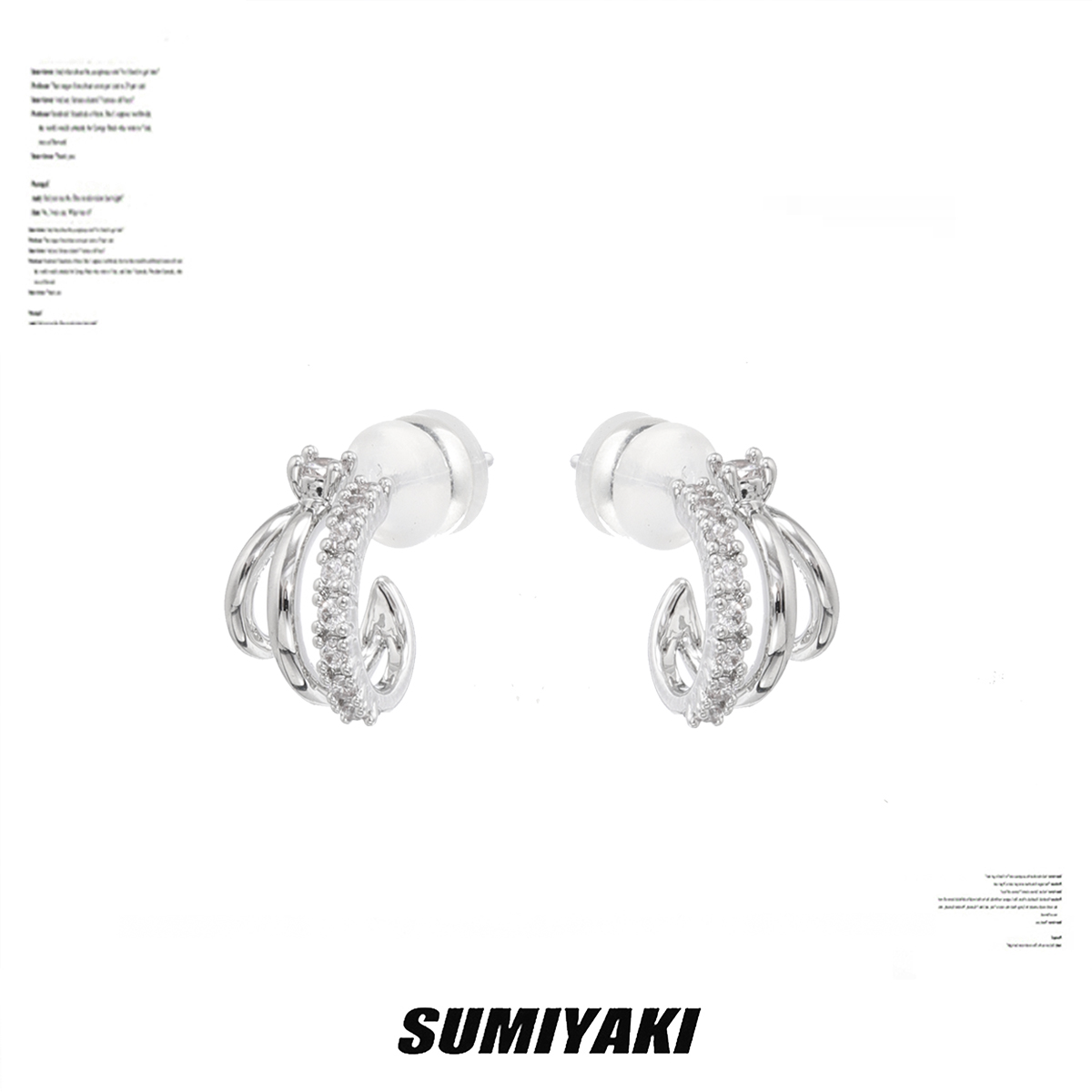 SUMIYAKI气质百搭耳环