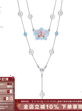 SUMIYAKI Coconut Girl 丨马卡龙色系蝴蝶兰项链情侣礼物闺蜜礼物