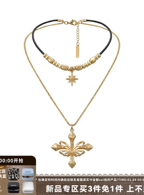 SUMIYAKI蝶骨·共生双层叠戴项链