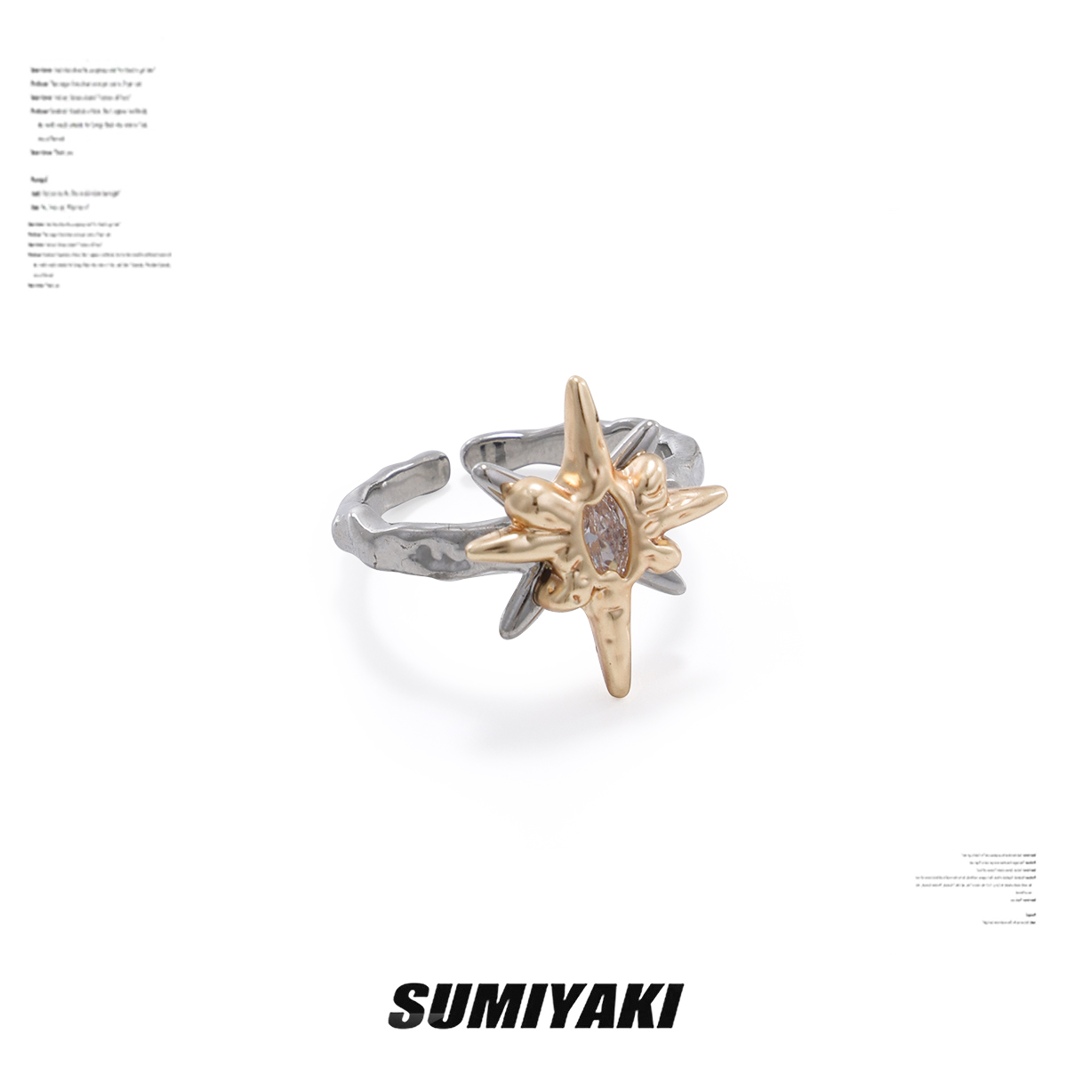 SUMIYAKI絕美光輝太陽神戒指