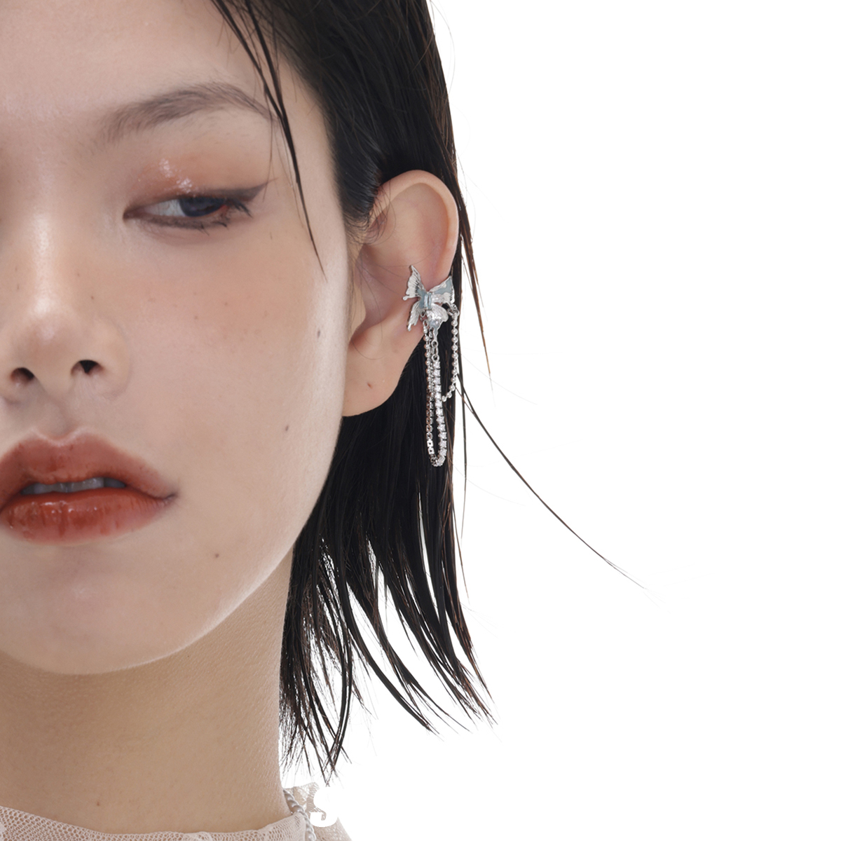 SUMIYAKI異度蝴蝶耳骨夾