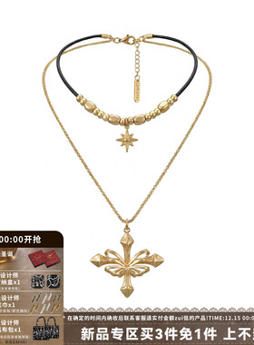 SUMIYAKI蝶骨·共生双层叠戴项链