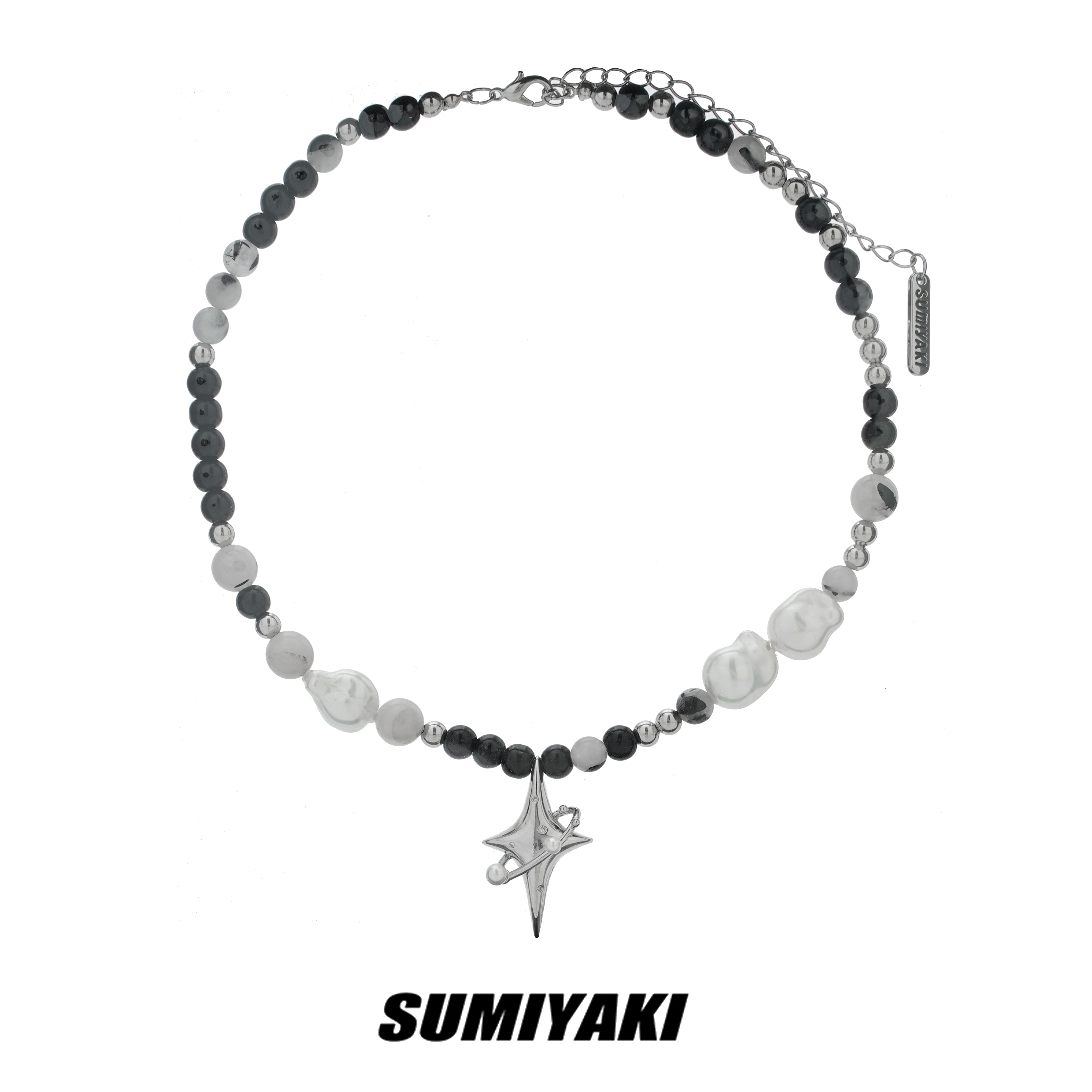 原创锁骨链sumiyaki锁骨链玛瑙