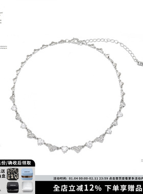 SUMIYAKI熔岩肌理爱心项链