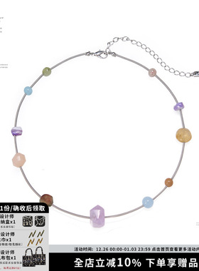 金木水火土五行项链水晶平衡