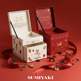 【送礼专拍】SUMIYAKI 饰品新年礼品盒 情人节生日礼盒项链收纳盒