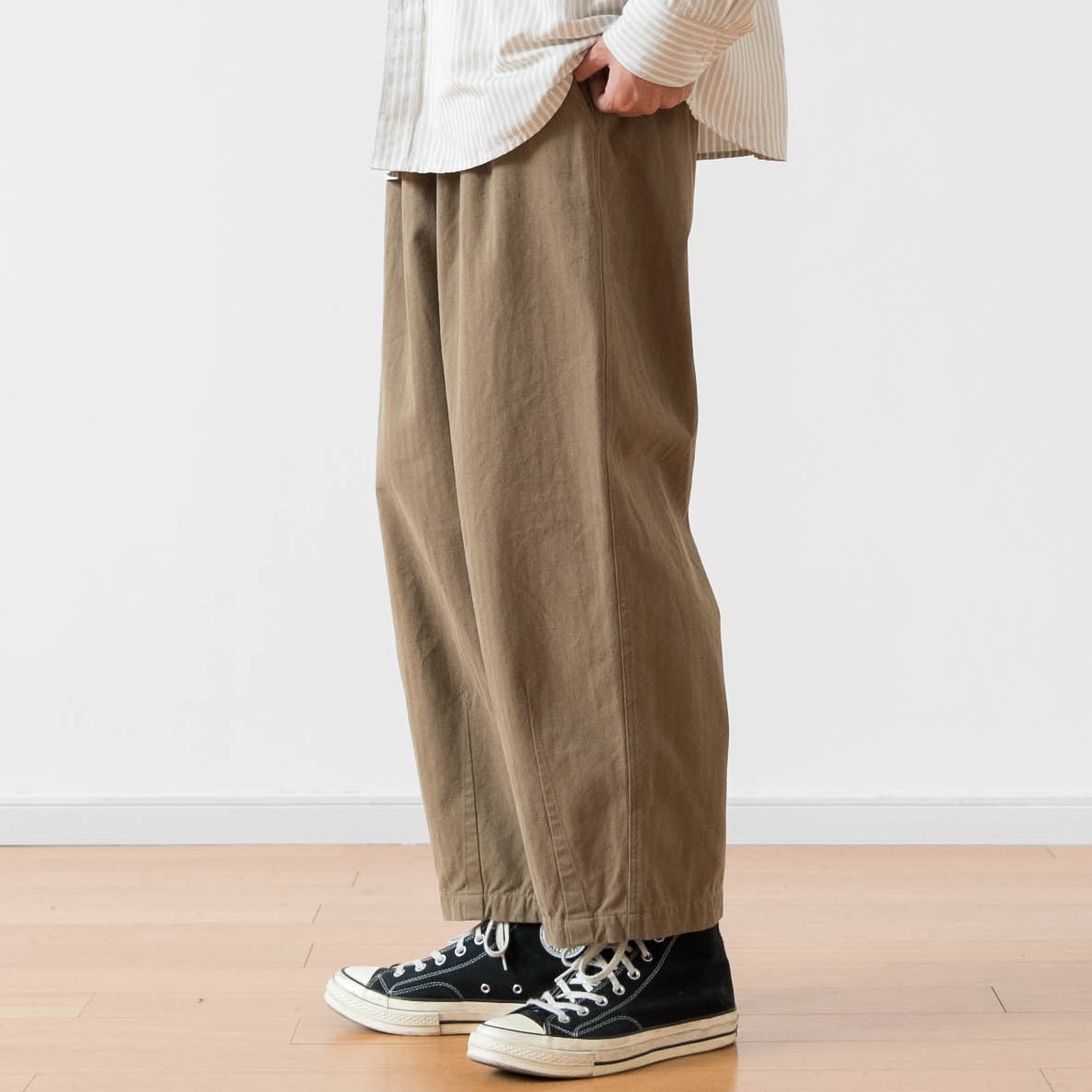 秋冬复古磨毛人字纹友町2021日系