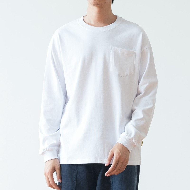 友町秋日系复古简约落肩t恤衫潮