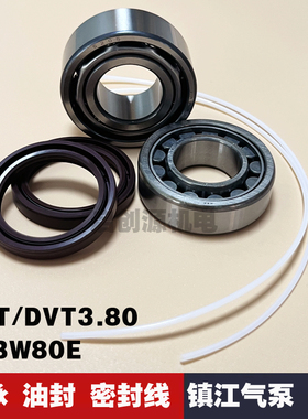 镇江真空泵轴承进口耐高温ZYBW80E140E250通优油封密封线气泵配件