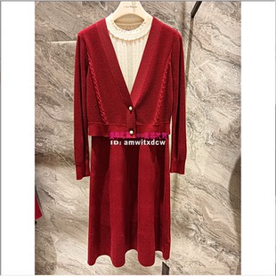 Koradior珂莱蒂尔连衣裙专柜正品秋冬新款中长裙KF11491A8原3687