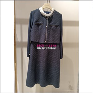 NAERSI娜尔思NF08378Q7专柜正品冬季新款连衣裙NF09400T8原5590