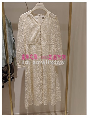 Koradior珂莱蒂尔连衣裙专柜正品春秋新款中长裙KF11673D1原2887