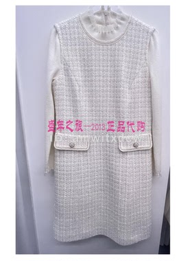 Koradior珂莱蒂尔专柜正品连衣裙2024冬中长裙KF11074V1原3687