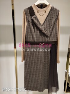 koradior珂莱蒂尔女装国内专柜正品代购2023秋款连衣裙KF06084C4