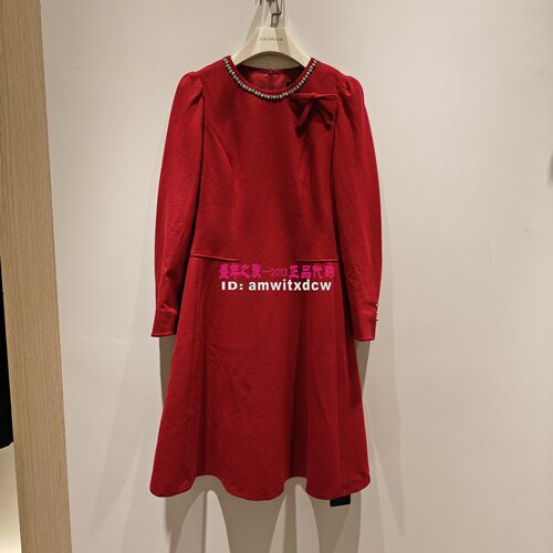 Koradior珂莱蒂尔正品春秋中长裙KF11965A8连衣裙KF11849W0原3687