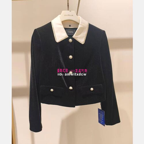 NAERSI娜尔思外套NC00934W0专柜正品秋季新款短上衣原3290