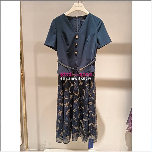 NAERSI娜尔思连衣裙NF11096Q7专柜正品2026夏季新款女裙原4590