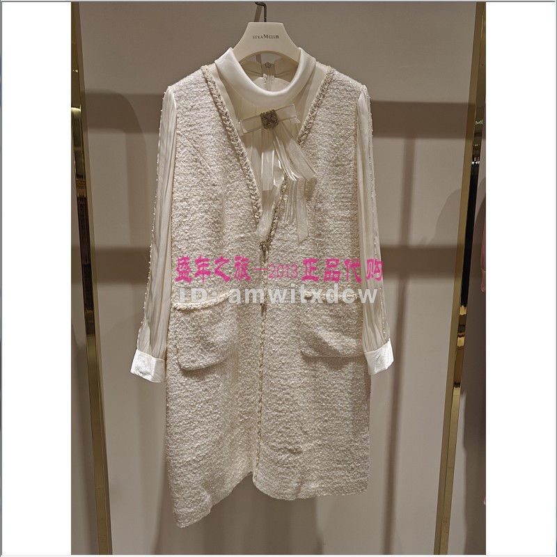 Koradior珂莱蒂尔中长裙KF09696F1正品连衣裙春秋KF09918T4原4287
