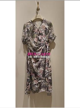 NAERSI娜尔思专柜正品夏季新款连衣裙简约中裙NF08915I4原2990