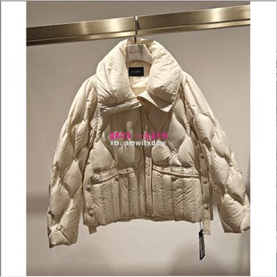 NAERSI娜尔思羽绒服专柜正品冬季新款鹅绒外套原3790
